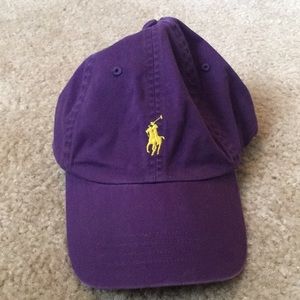 Purple Polo Hat